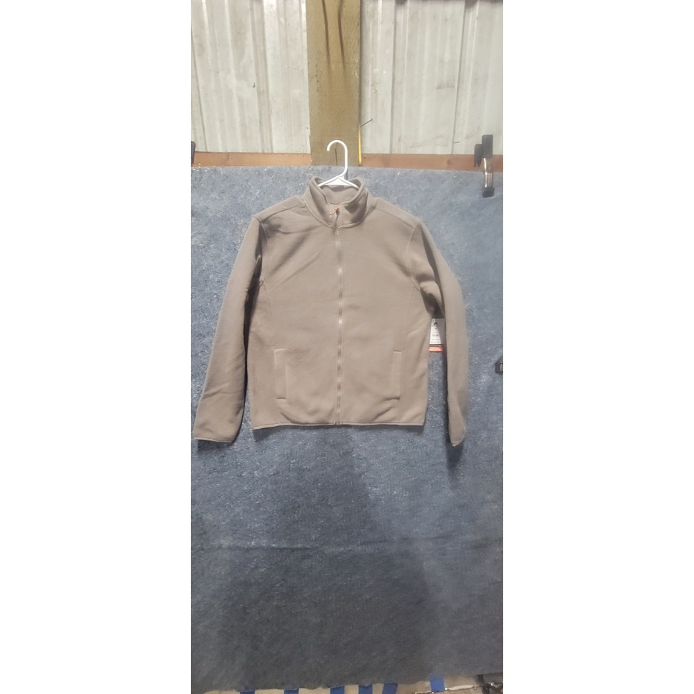 Ozark Trail Men's Poloar‎ Fleece Jacket Taupe Falls Size M NWT